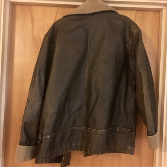Brown Leather Jacket - Picture 4 of 10